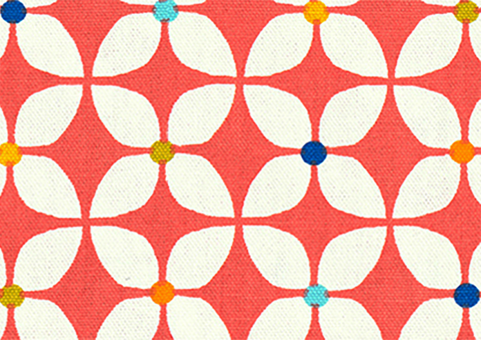 Zap, Coral - Made to Measure Curtains - Image 8